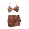2022 Women Bikinis Set Swimwear Plus Size High Waist Floral Swimsuit Larges Big Plussize Swimming Suits Bathing Beachwear New - Image 6