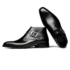Italian Retro Mens Casual Business Boots Genuine Leather Designer Handmade Comfortable Elegant Fashion Ankle Social Shoes Man - Image 5