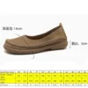 Koznoy 3cm New Ethnic Natural Leisure Cow Suede Genuine Leather Soft Flats Oxford Luxury Concise Autumn Loafer Comfy Women Shoes - Image 2