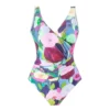 Swimsuit Women 2024 One Piece Swimwear Fruit Printed Backless Swimsuit Bathing Swimming Suit Cover up Female Beachwear Bodysuit - Image 2