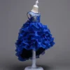 Girl's Luxury Birthday Wedding Ceremony Parties Princess Dresses Gala Elegant 2 4 To 12 14 15 Years Old Child Layered Ball Gown - Image 4
