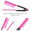 Portable Comb DIY Salon Flat Iron Hair Straightener V Hairdressing Styling Tool - Image 2