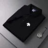 Summer Korean version light luxury hot selling fashionable polo shirt, men's high-quality business T-shirt, slim fit polo shirt - Image 2