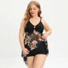 2023 Women New Swimsuit Two Piece Swimwear Plus Size Push Up Large Big Floral Swimming Suits Beachwear Bathing Suits - Image 4