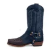 Men Women Unisex 2022 Mid Calf Western Cowboy Embroidery Boots Male Autumn Outdoor Leather Totem Med Heel Fashion Designed Boots - Image 3