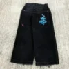 JNCO Jeans New Y2K Women baggy Jeans High Quality Embroidered Streetwear Hip Hop High Waisted Jeans Vintage Mens Wide Leg Pants - Image 3