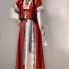 New Han Chinese Clothes 3Pcs Set Adult Chinese Style Traditional Dress Female Fairy Cosplay Costume Red Hanfu For Women Skirts