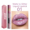 Waterproof Diamond Shimmer Glitter Lip Gloss 18 Colors Matte Glitter Liquid Lipstick Diamond Pearl Colour Lip Gloss Sexy Make Up - Image 4