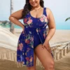 2024 Plus Size Bikini Push Up Swimwear Thong Women SwimsuitBathing Suit Sexy Biquini Brazilian Print Beachwear Summer - Image 5