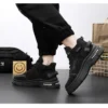 Mens Boots High Top Shoes Casual Winter Platform Designer Luxury Ankle Sport Chelsea Tactical Cowboy Work Safety Sneakers - Image 6