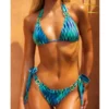 Sexy Rhinestones Bikinis Swimsuits With Headband Women Swimwear Female Push Up Bikini Beach Swim Wear Bathing Suits Pool Bather - Image 5