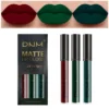 New 3pcs/set Liquid Lipstick Waterproof Long Lasting Cosmetic Black Blue Purple Green Matte Lip Gloss Nude Lip Tint Stain Makeup - Image 2