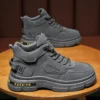 Mens Boots High Top Shoes Casual Winter Platform Designer Luxury Ankle Sport Chelsea Tactical Cowboy Work Safety Sneakers - Image 2