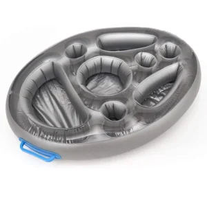 Summer Party Bucket Cup Holder Inflatable Pool Float Beer Drinking Cooler Table Bar Tray Beach Swimming Ring Beer Bottle Holder - Image 4