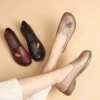 Ballerinas woman summer 2024 new butterfly cut-outs loafers mom slip-on ballet flats soft sole comfortable women's shoes - Image 6
