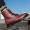 Designer Elegant Chelsea Boots Leather Men Women Couple Shoes Size 35-46 Luxury Brand Dress Formal Boots Model Fashion Show 2022 - Image 4