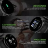 B41 Smart Bracelet 2024 Real Step Count Fashion Alarm Clock Watch Bluetooth Music Fitness Tracker Sports Smartwatch Android D18 - Image 2