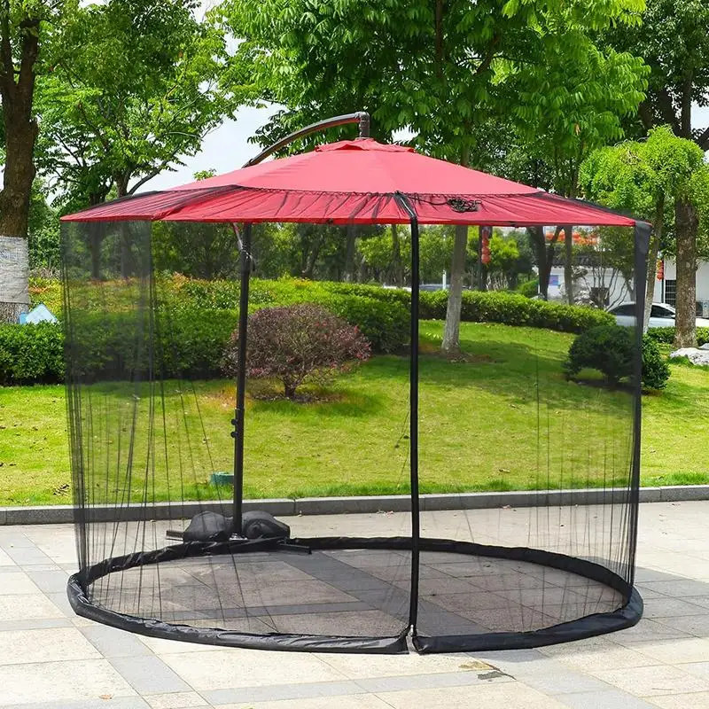 Patio Umbrella Net Mosquito Net Parasol Outdoor Lawn Garden Camping Umbrella For Outdoor Patio Camping Umbrella
