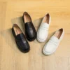 AIYUQI Spring Shoes Female British Style Thick-soled College Style Casual Loafers Genuine Leather Fashion Shoes Girls WHSLE MTO - Image 3