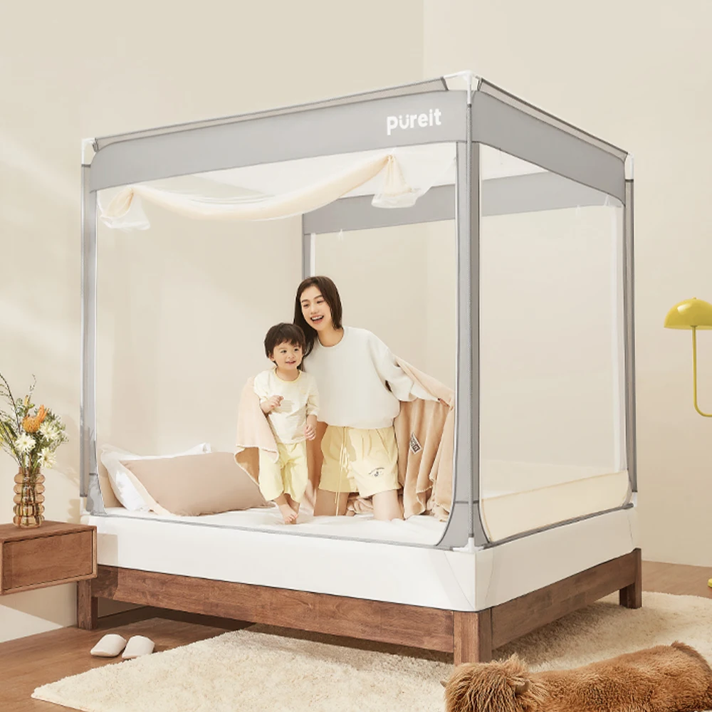 YanYangTian Simple Splicing Square Bracket Modern Mosquito Net bedding high quality canopy Mosquito proof tent