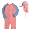 Baby Boys Swimsuit Long Sleeves One Piece Swimwear for Kids Toddler Cartoon UPF50 Rash Guards Infant Bathing Suit Korea Sets - Image 3