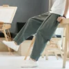 6 Colors Summer Men's Trousers Cotton Linen Fashion Thin Soft Casual Pants Breathable Loose Shorts Straight Pants Streetwear - Image 5