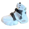 New Arrival Men Fashion Casual Metal Ankle Riding Boots Spring Autumn Luxury Designer Youth Trending High Top Chunky Sneakers - Image 6