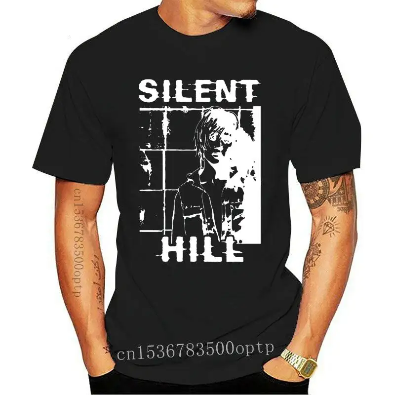 Mens clothing Fashion Silent Hill V4 Horror Movie Christophe Gans T Shirt
