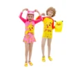 TAKARA TOMY Pikachu Boys and Girls Summer Sunscreen Breathable Quick-drying Split Long-sleeved Swimsuit Surfing Suit - Image 6