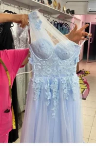 Pink Evening Dress For Women One-Shoulder Slit Lace Appliques Long Wedding Party Gown Elegant Bride Custom Made Robes De Soirée - Image 5