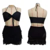 2022 Women Bikinis Set Swimwear Plus Size High Waist Floral Swimsuit Larges Big Plussize Swimming Suits Bathing Beachwear New - Image 4