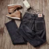 Balikou RockCanRoll Red Tornado Indigo Selvage Unwashed Pants Unsanforized Raw Denim Jean 16.5oz 3 Options For Fitting - Image 2