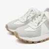 BeauToday Casual Sneakers Women Suede Leather Patchwork Mixed Colors Lace-Up Round Toe Platform Shoes Lady Flats Handmade 29130 - Image 5
