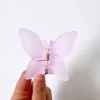 Matte Transparent Butterfly Hair Claws Clips for Women Girls Elegant Decorate Hairpins Headbands Fashion Korean Hair Accessories - Image 5