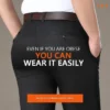 High Stretch Men's Classic Pants Spring Summer Casual Pants High Waist Trousers Business Casual Pants - Image 3