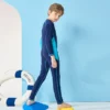 Long Sleeve Swimming Suit For Kids Boy One Piece School Swimsuit Children Swimwear Teen Beachwear Rashguard Bathing Surfing - Image 2