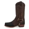 Men Women Unisex 2022 Mid Calf Western Cowboy Embroidery Boots Male Autumn Outdoor Leather Totem Med Heel Fashion Designed Boots - Image 2