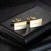 New Light Luxury Cufflinks Cool Men's French Shirts Button Gift Bridegroom Dress Wedding Cufflink Gothic Jewelry High Quality - Image 2