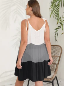2024 New Cover Up Plus Size Bikini Women Swimsuit Cover-up White Bathing Suit Beach Wear Knitting Swimwear mesh Beach Dress - Image 4