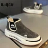 Men's Boots Fashion Platform Ankle Boots Outdoor Light Sneakers for Men Non-slip Designer Boots 2024 Spring Winter Mens Shoes - Image 5