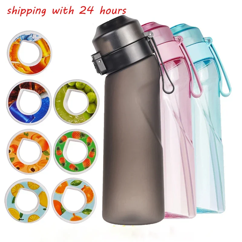 Air Up Flavored Water Bottle Scent Cup Sports Water Bottle For Outdoor Fitness Fashion Water Cup With Straw Flavor Pods
