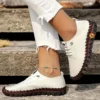 Sneakers Women Shoes Flat Loafers Leather Mom Shoes for Women Comfortable Slip on Soft Casual Platform Shoes Zapatos De Mujer - Image 5