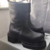 Designer Catwalk Exclusive Thick Sole Genuine Leather High Top Platform Boots Bulldozer Thick Soled Men Tank Boots Plus Size 45 - Image 2
