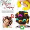 No Heat Hair Rollers Hair Donuts Styling Curler Hairdresser Bendy Curls Spiral Curls DIY Tool for Women Hair Styling Accessories - Image 4