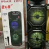 Double 8 inch P.M.P.O 3000W Super Large Outdoor Bluetooth Speaker Karaoke Party Box Portable Wireless Subwoofer Column with Mic