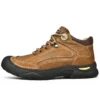 Winter Black Genuine Leather Comfy Men's Shoes Fashion Luxury Brand Men Boots New Design Outdoor Hiking Boots Man Casual Boots - Image 4