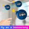 Z30 Flying Ball Boomerang Magic With LED Lights Drone Hover Ball Fly Nova Orb Flying Spinner Fidget Toys Gift - Image 2
