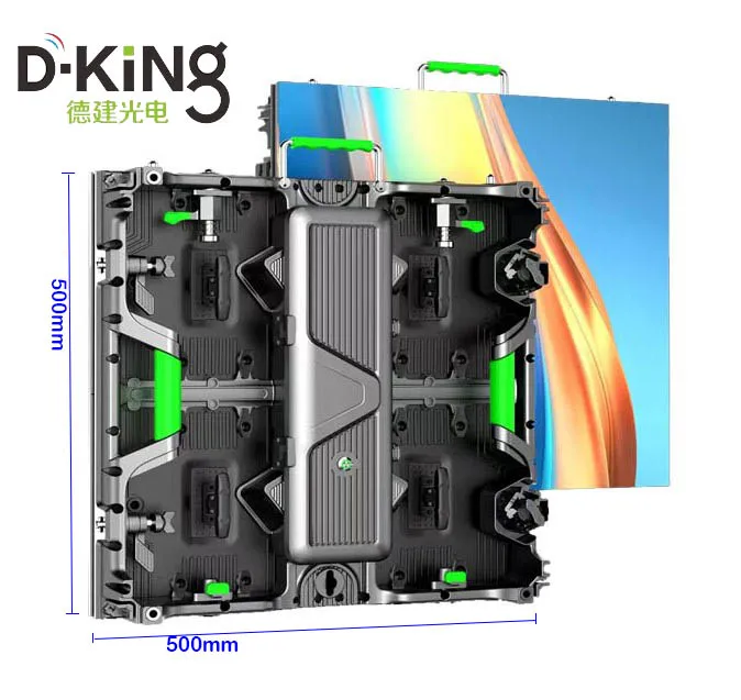 Hight Brush P3.91 500*500 Indoor LEDwall Led Video Screen Display For Stage