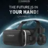 VR Shinecon 6.0 Virtual Reality Glasses 3D VR Glasses Stereo Helmet Headset for IOS Android