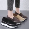 New Spring Women casual Shoes woman Platform Slip On Flats Sneakers women Suede Ladies Loafers Moccasins Shoes - Image 4